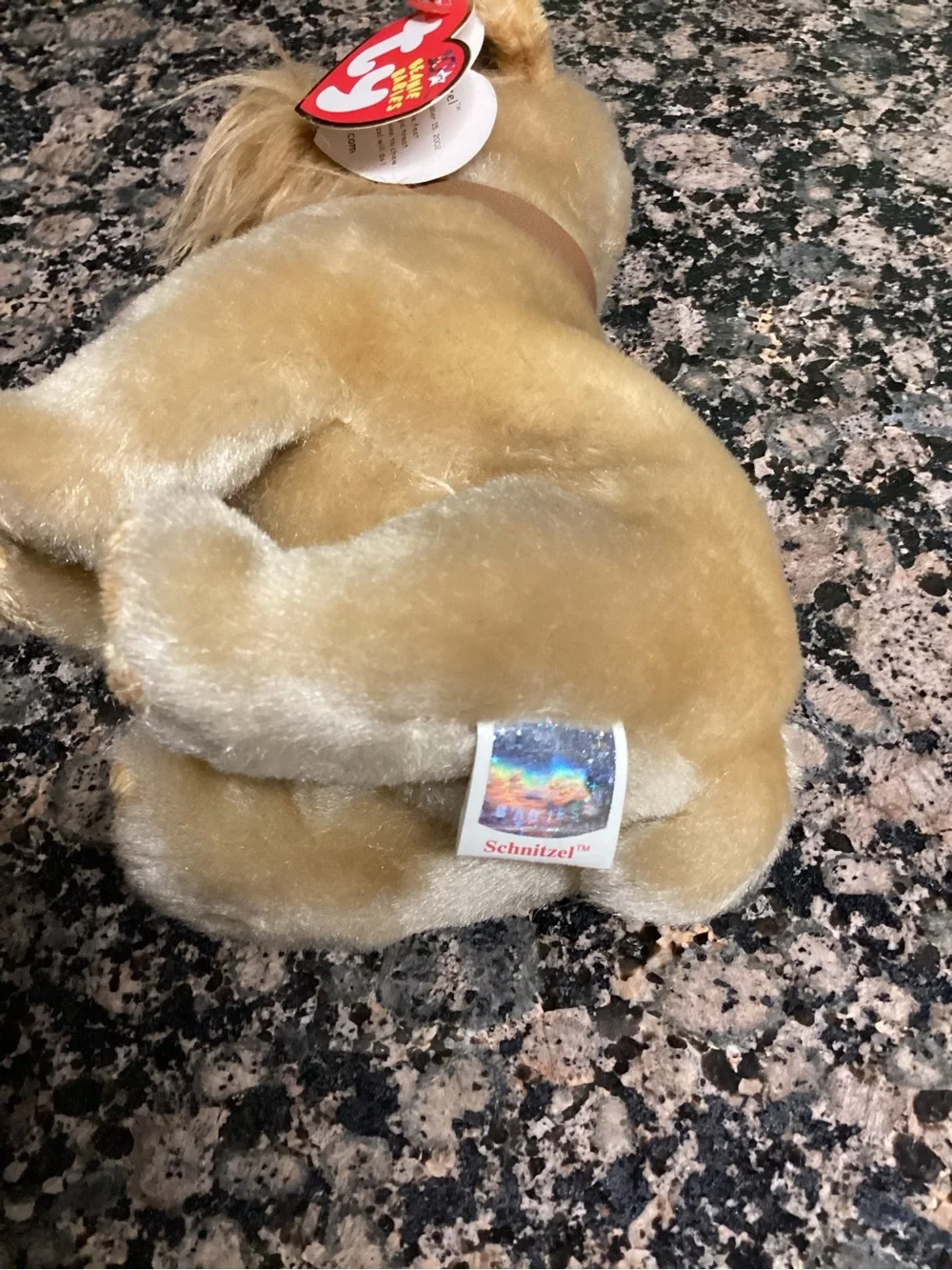Beanie baby dog “Schnitzel “